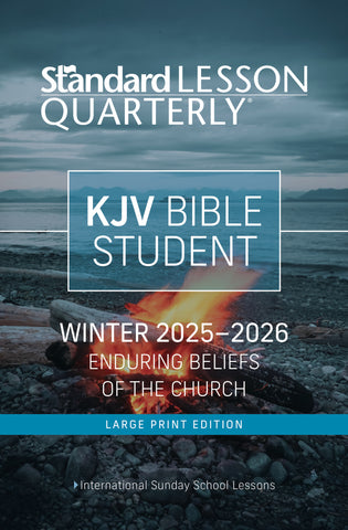 Standard Lesson Quarterly | KJV Bible Student Large Print | Winter 2025-2026