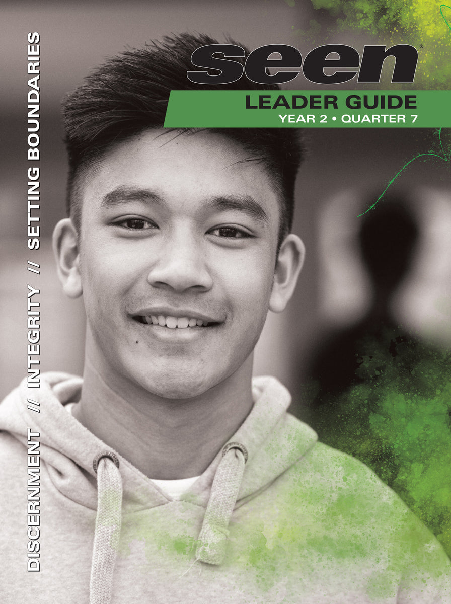 SEEN Sunday School Teen Leader Guide Year 2 Quarter 7 David C Cook