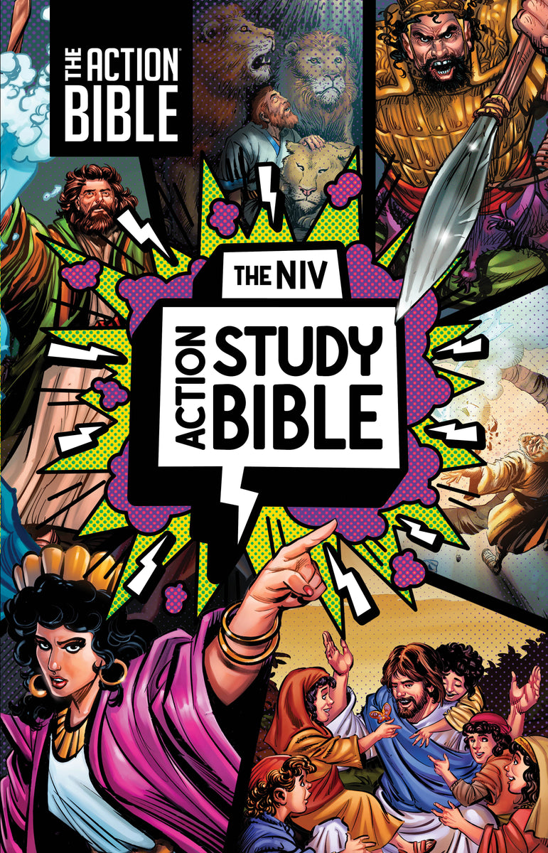 The NIV Action Study Bible 2025 – Hardcover | David C Cook
