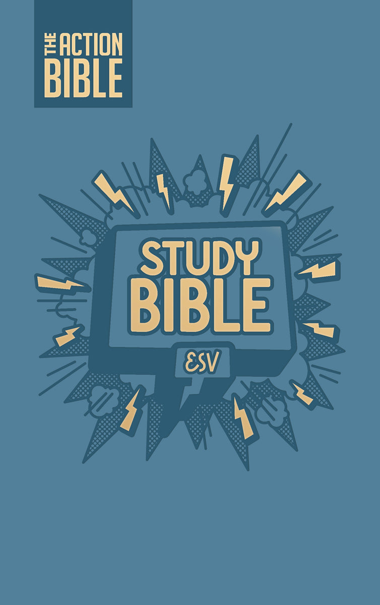 The Action Bible Study Bible ESV - Leathersoft Cover – David C Cook