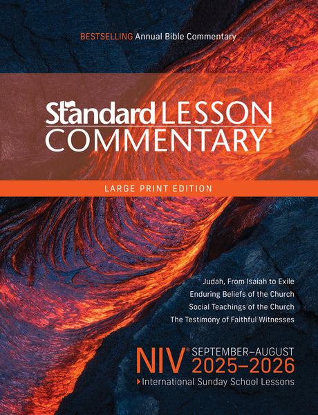 NIV Standard Lesson Commentary® Large Print Edition 2025-2026