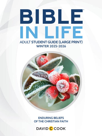 Bible in Life | Adult Student Guide | Large Print | Winter 2025-2026