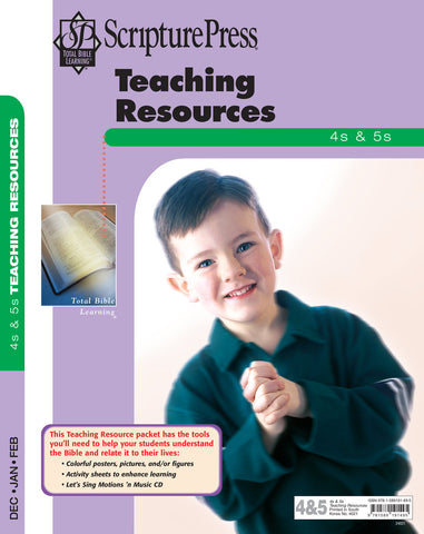 Scripture Press 4s & 5s Teaching Resources | Winter 2025-2026