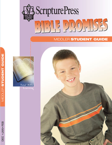 Scripture Press | Middler Bible Promises Student Guide | Winter 2025-2026