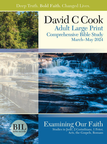 Bible-in-Life | Adult Large Print Student Book | Spring 2024