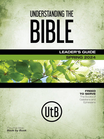 Scripture Press | Adult Understanding the Bible Leader's Guide (NIV) | Spring 2024