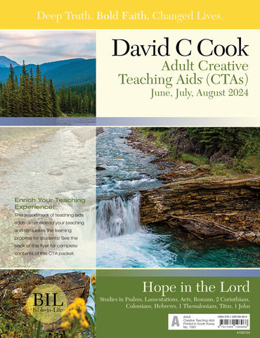 Bible-in-Life | Adult Creative Teaching Aids® | Summer 2024