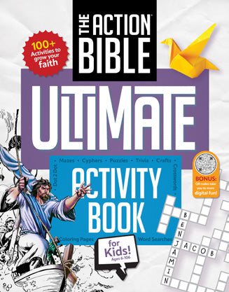 The Action Bible Ultimate Activity Book For Kids - David C Cook