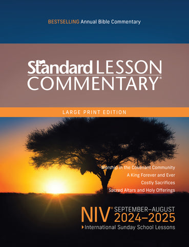 NIV Standard Lesson Commentary® Large Print Edition 2024-2025