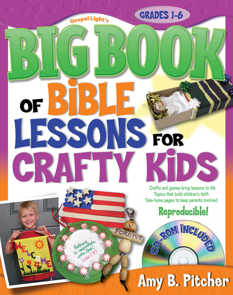 Big Book of Bible Lessons for Crafty Kids Kid's Sunday School Lesson