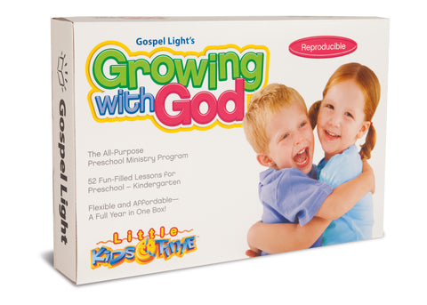 Growing With God Kit - Preschool & PreK/Kind Ages 2-5 | Gospel Light