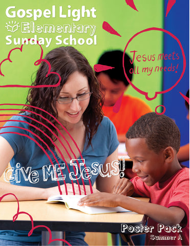 Gospel Light | Bible Teaching Poster Pack - Elementary GR 1-4 | Summer Year A