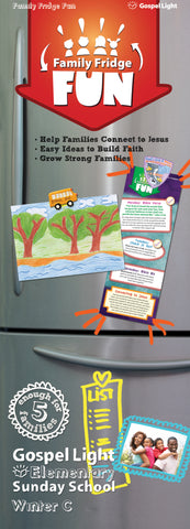 Gospel Light Elementary Fridge Fun Take Home Grades 1-4 | Winter Year C