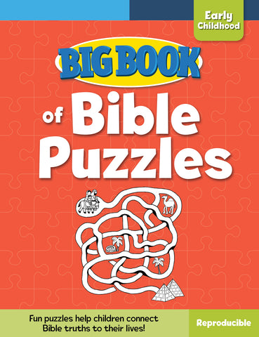 Big Book of Bible Puzzles for Early Childhood