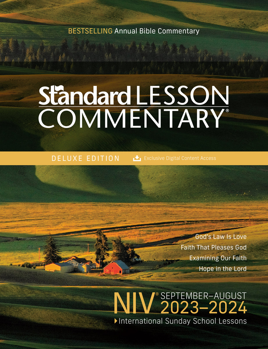 NIV Standard Lesson Commentary® Deluxe Edition 20232024 David C Cook