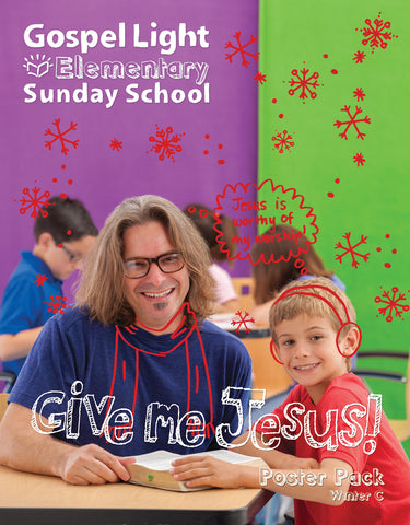 Gospel Light Elementary Bible Teaching Poster Pack Grades 1&4 | Winter Year C
