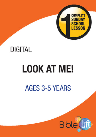 Bible-In-Life PreK Look at Me! Cover