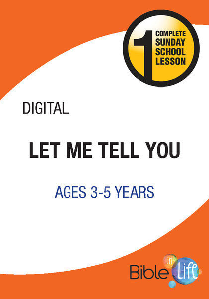 Bible-In-Life PreK Let Me Tell You