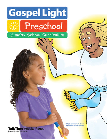 Gospel Light Preschool TalkTime Activity Ages 2 & 3 | Winter Year A