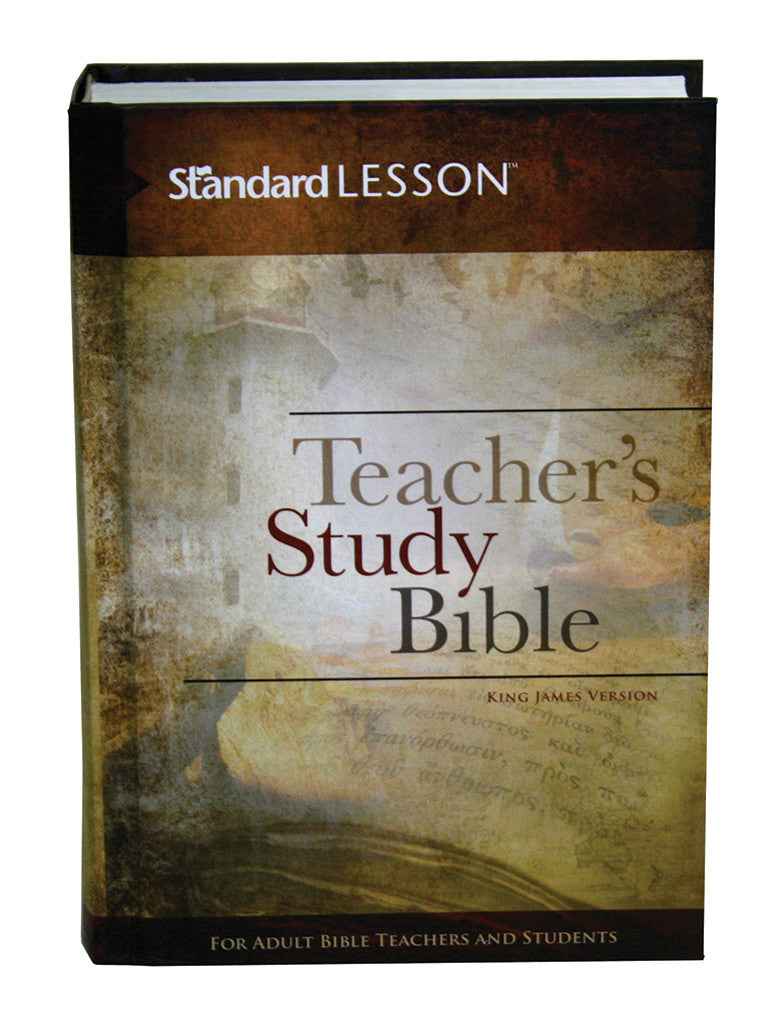 Lesson®　Teacher's　C　David　Study　–　Bible　(Hardcover)　Standard　KJV　Cook