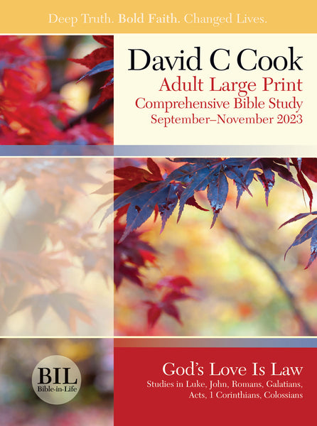 Bible-in-Life | Adult Large Print Student Book | Fall 2023