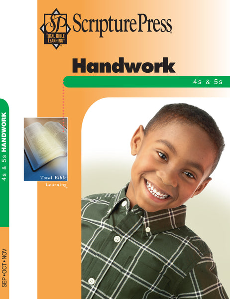 Scripture Press | 4s & 5s Handwork (Craftbook) | Fall 2025