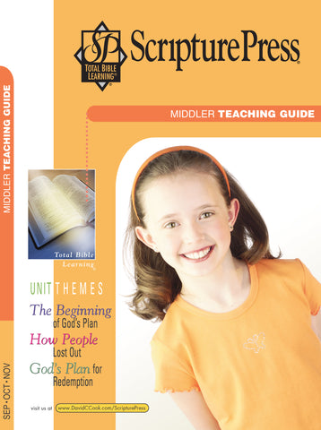 Scripture Press | Middler 3rd & 4th Grade Teaching Guide | Fall 2025