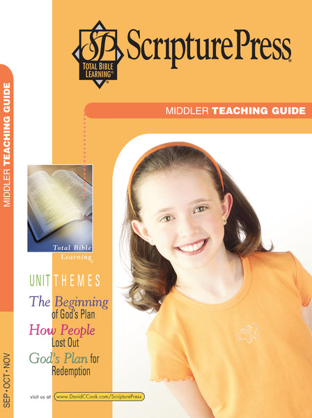 Scripture Press | Middler 3rd & 4th Grade Teaching Guide | Fall 2023