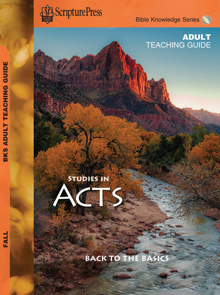 Scripture Press | Adult Bible Knowledge Series Teaching Guide (KJV) | Fall 2025