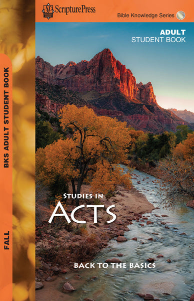Scripture Press | Adult Bible Knowledge Series Student Guide | Fall 2025