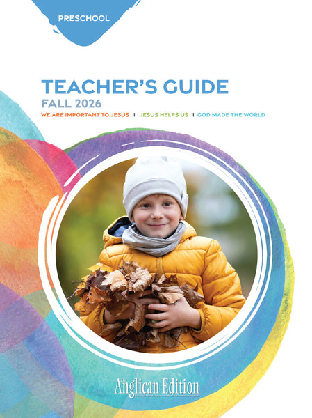 Bible in Life | Preschool Teacher's Guide (The Anglican Edition) | Fall 2026