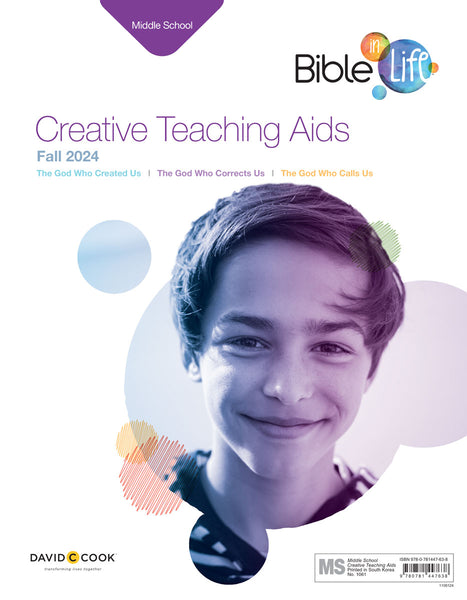 Bible-in-Life | Middle School Creative Teaching Aids® | Fall 2024