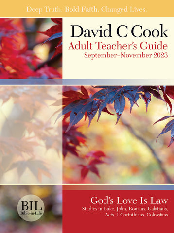 Bible-in-Life | Adult Comprehensive Bible Study Teacher's Guide | Fall 2023