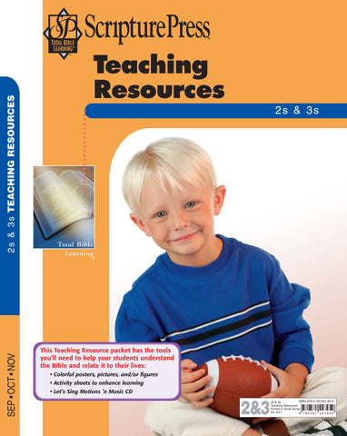 Scripture Press | 2s & 3s Teaching Resources | Fall 2023