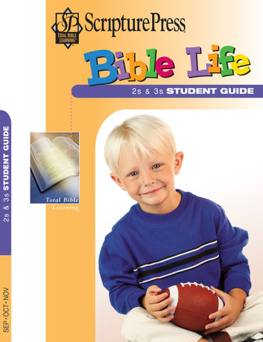 Scripture Press | 2s & 3s Bible Life Student Guide | Fall 2023
