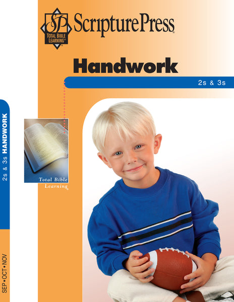 Scripture Press | 2s & 3s Handwork (Craftbook) | Fall 2025