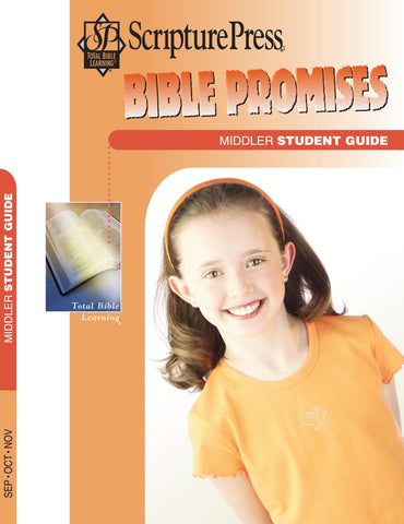 Scripture Press | Middler Bible Promises Student Guide | Fall 2025