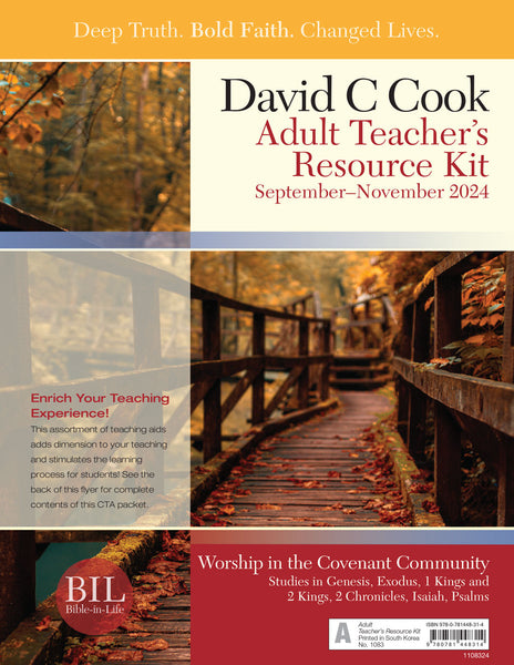 Bible-in-Life | Adult Teacher Resource Kit | Fall 2024