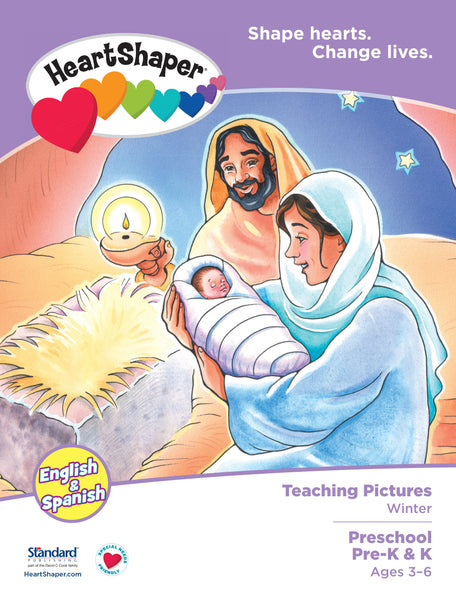 HeartShaper Preschool/Pre-K & K Teaching Pictures | Winter 2023-2024