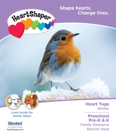 HeartShaper | Preschool/Pre-K & K Heart Tugs (Take-Home 5 PK) | Winter 2023-2024