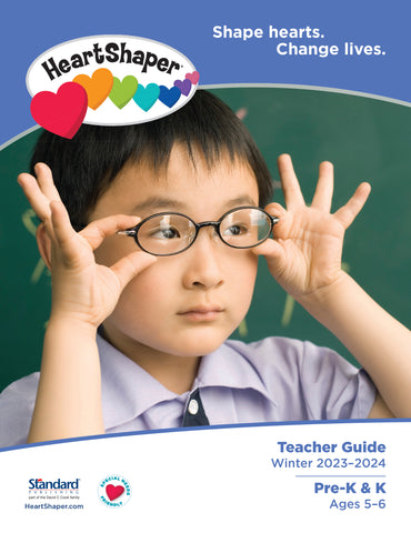 HeartShaper | Pre-K & K Teacher Guide | Winter 2023-2024