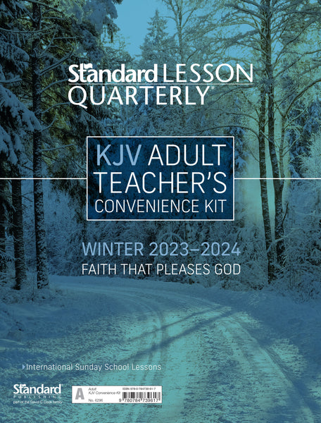 Standard Lesson Quarterly | KJV Adult Teacher's Convenience Kit | Winter 2023-2024