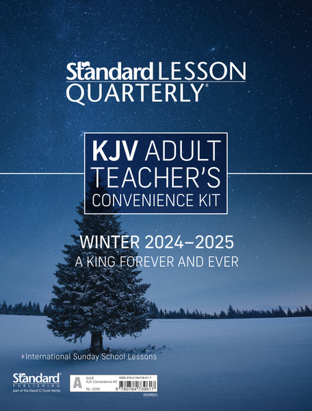 Standard Lesson Quarterly | KJV Adult Teacher's Convenience Kit | Winter 2024-2025