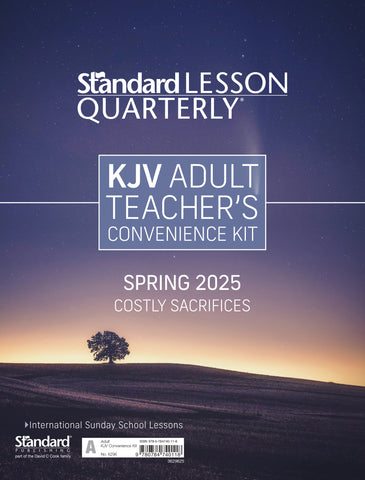 Standard Lesson Quarterly | KJV Adult Teacher's Convenience Kit | Spring 2025