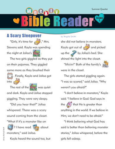 HeartShaper | Early Elementary Weekly Bible Reader® | Summer 2024