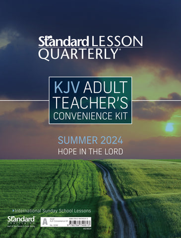 Standard Lesson Quarterly | KJV Adult Teacher's Convenience Kit | Summer 2024