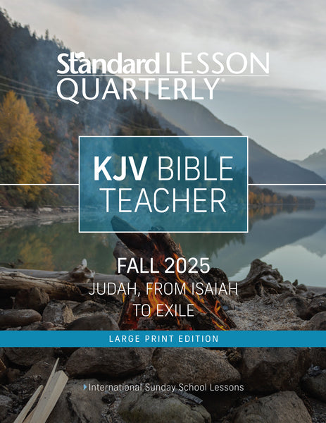 Standard Lesson Quarterly | KJV Bible Teacher Large Print | Fall 2025
