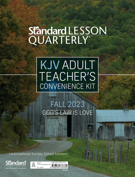 Standard Lesson Quarterly | KJV Adult Teacher's Convenience Kit | Fall 2023
