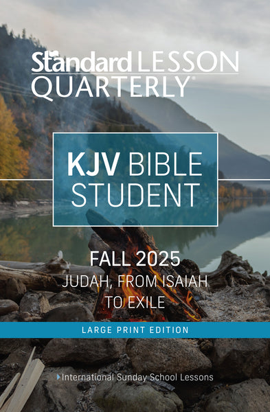 Standard Lesson Quarterly | KJV Bible Student Large Print | Fall 2025