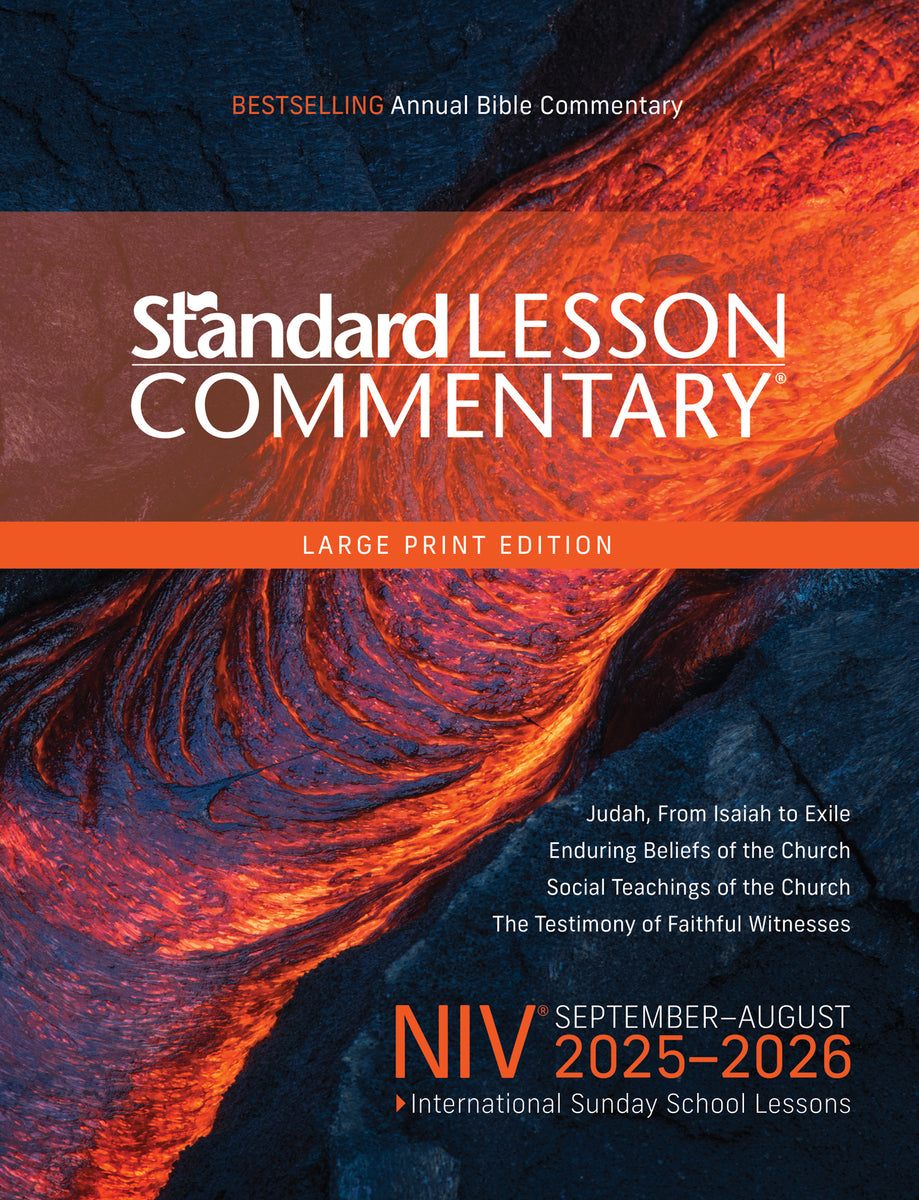 Niv standard lesson commentary large print edition 2025 2026 david c